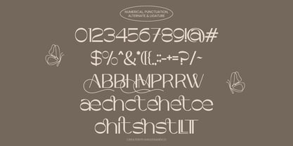Amoura Font Poster 9
