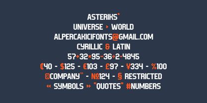 Marodina Font Poster 12