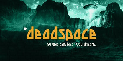 Deadspace Font Poster 1