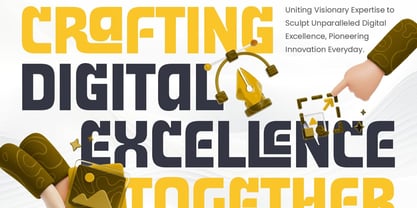 Calvirel Font Poster 11