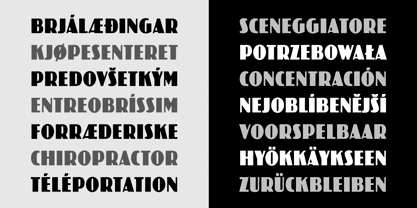 Koloss CT Font Poster 14