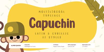 Capuchin Font Poster 1