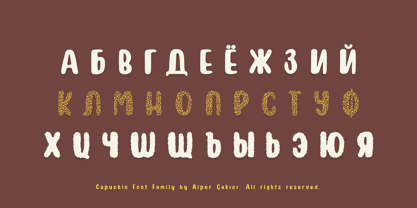 Capuchin Font Poster 8