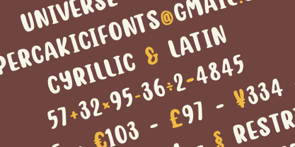 Capuchin Font Poster 9