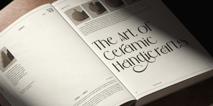 Bostaire Font Poster 4