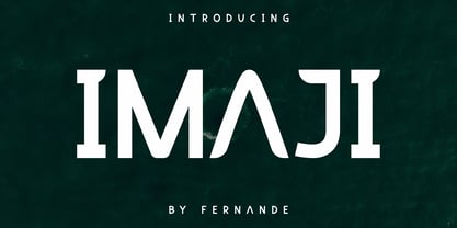 Imaji Font Poster 1