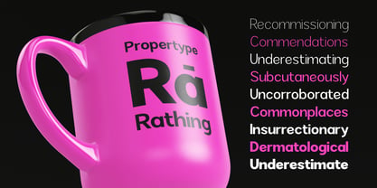 Rathing Font Poster 11