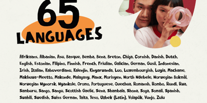 Creative Torque Font Poster 4