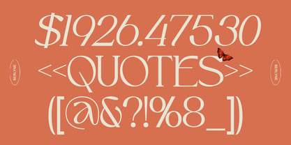 Berlyne Font Poster 6