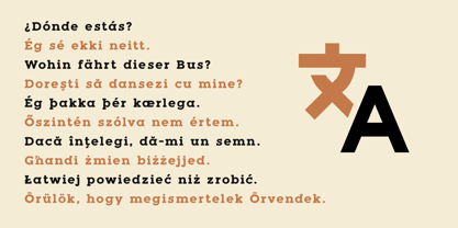 Hundra Font Poster 9