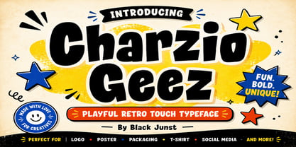 Charzio Geez Font Poster 1