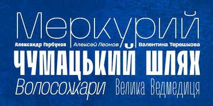Venera Font Poster 6