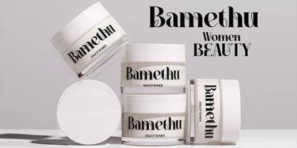 Bamethu Font Poster 2