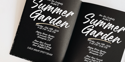 Kendale Sterling Font Poster 8