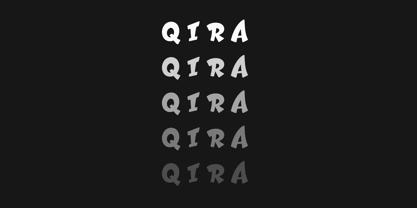 Qira Font Poster 6