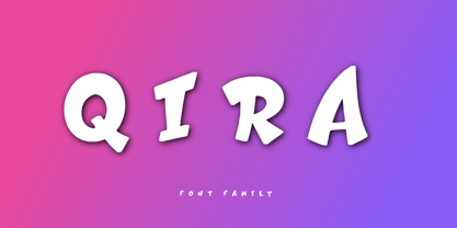 Qira Font Poster 1