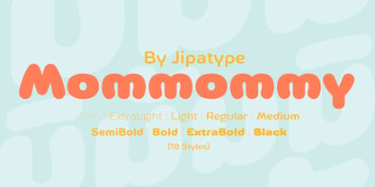 Mommommy Font Poster 1