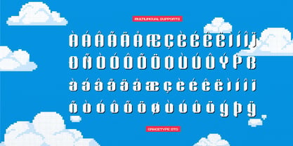 Eight Byte Font Poster 11