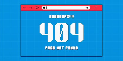 Eight Byte Font Poster 5