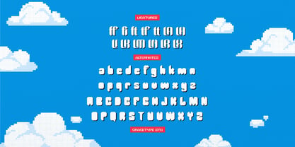 Eight Byte Font Poster 12