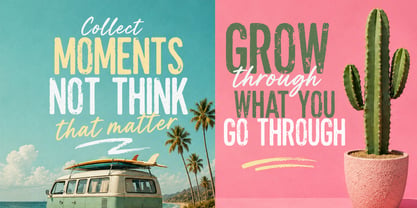 Sorella Coast Font Poster 4
