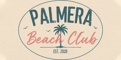 Sorella Coast Font Poster 2
