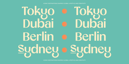 Shorin Font Poster 3