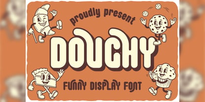 Doughy Font Poster 1