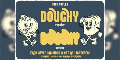 Doughy Font Poster 5