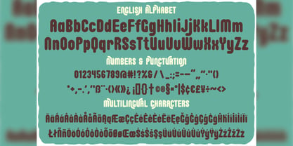 Doughy Font Poster 3