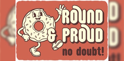 Doughy Font Poster 4