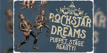 Marionette Font Poster 6
