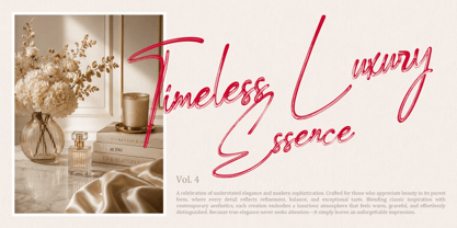Suthope Enternity Font Poster 5