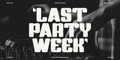 Luckies Font Poster 7