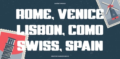Luckies Font Poster 5