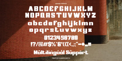 Luckies Font Poster 9