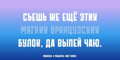 Morozko Font Poster 6