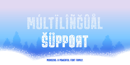 Morozko Font Poster 3