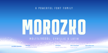 Morozko Font Poster 1