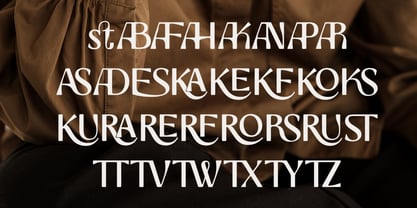 Vestara Font Poster 2