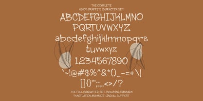 Kikos Graffiti Font Poster 5