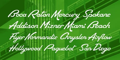 Manning Moderne Font Poster 4