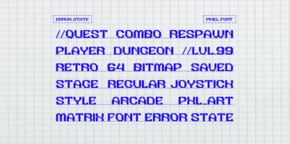 Error State Rounded Font Poster 2