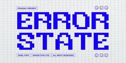 Error State Rounded Font Poster 1
