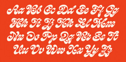 Loopin Script Font Poster 11