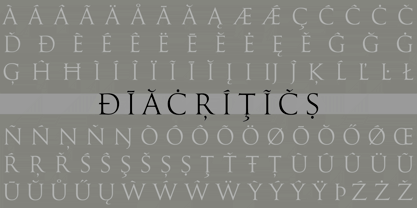 Goudy Trajan Pro Font Poster 14