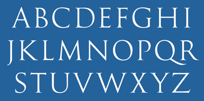 Goudy Trajan Pro Font Poster 1