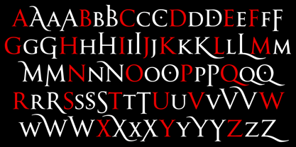 Goudy Trajan Pro Font Poster 4