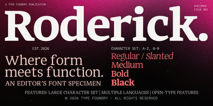Qutors Font Poster 3