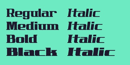 Zenteff Font Poster 4